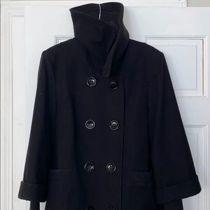 Style & Co Black Coat Jacket - Versatile and Cozy